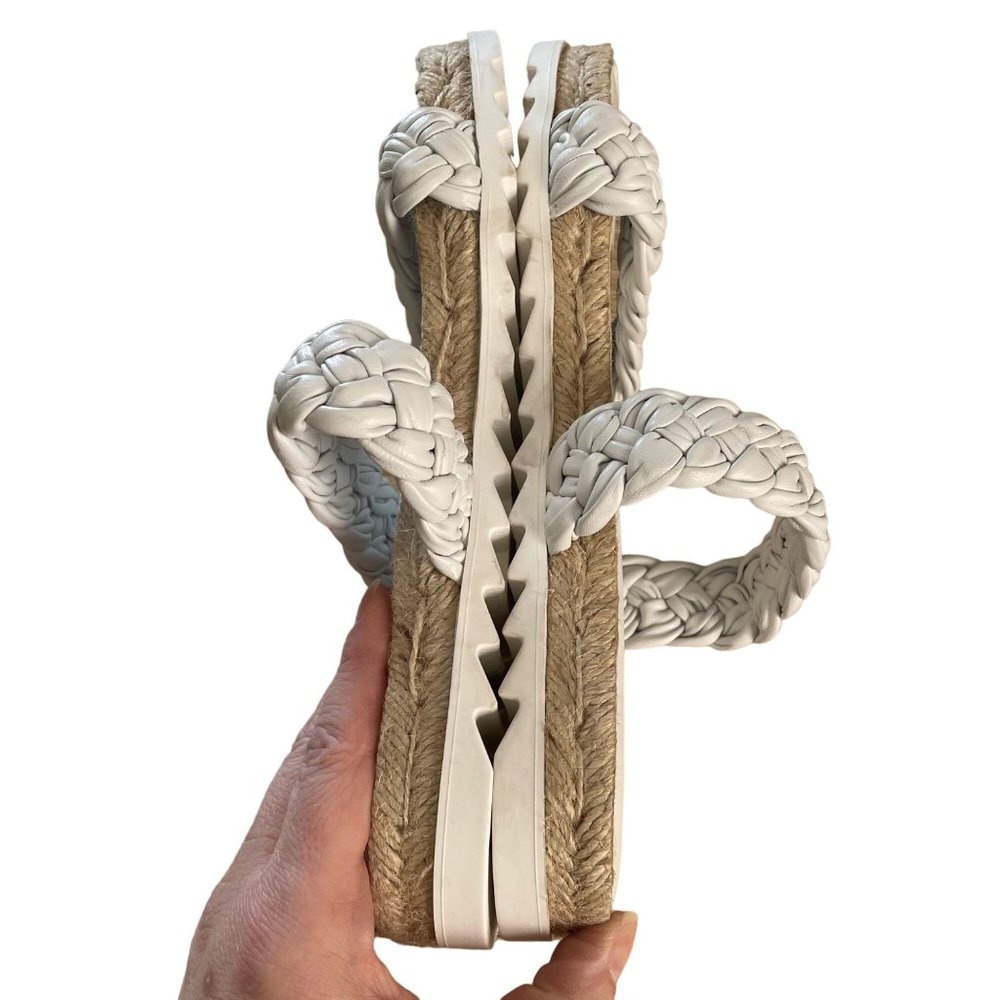 Marc Fisher Jaimee Braided Sandal Size 8 - image 5